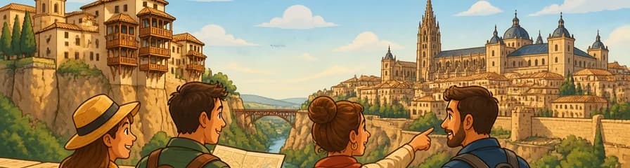 Exploración privada de Toledo y Cuenca desde Madrid: Ciudades Patrimonio de la Humanidad