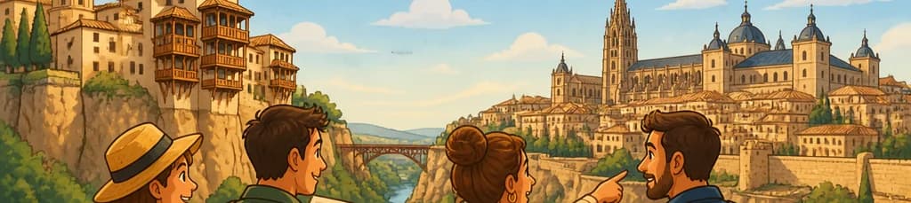 Exploración privada de Toledo y Cuenca desde Madrid: Ciudades Patrimonio de la Humanidad