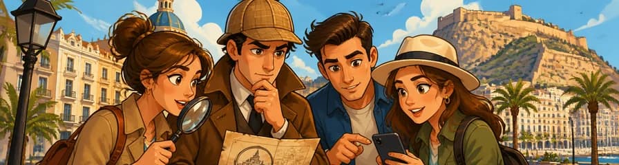 Aventura de misterio y asesinato de Sherlock Holmes con guía propia en Alicante