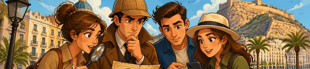 Aventura de misterio y asesinato de Sherlock Holmes con guía propia en Alicante