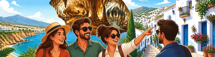 Excursión privada a Nerja y Frigiliana con recogida en hotel o puerto de Málaga