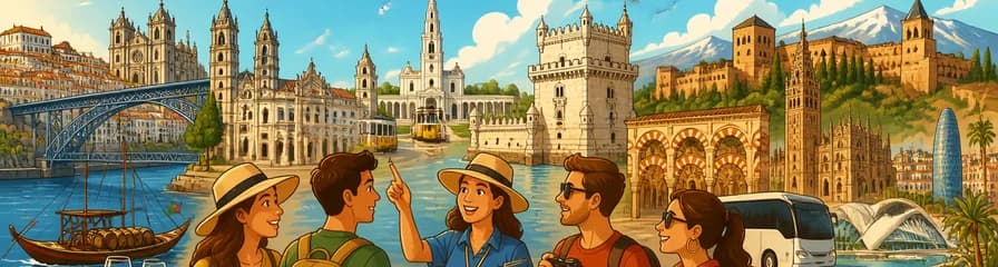 Viaje guiado de 13 días por las capitales de Portugal y Andalucía, saliendo desde Madrid