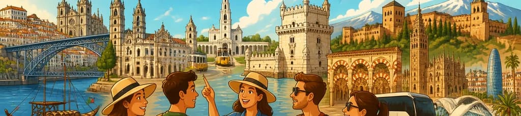 Viaje guiado de 13 días por las capitales de Portugal y Andalucía, saliendo desde Madrid