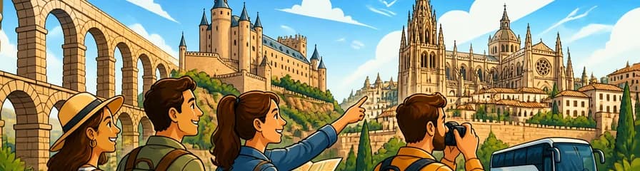 Excursión a Segovia y Toledo desde Madrid, incluyendo el Alcázar y la Catedral
