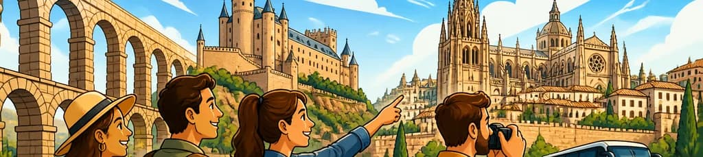 Excursión a Segovia y Toledo desde Madrid, incluyendo el Alcázar y la Catedral