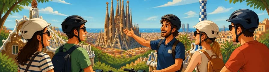 Recorrido en bicicleta eléctrica de alta gama por Barcelona: una vivencia urbana para grupos reducidos
