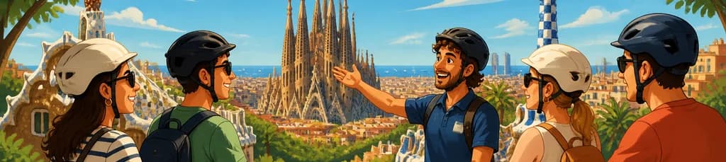 Recorrido en bicicleta eléctrica de alta gama por Barcelona: una vivencia urbana para grupos reducidos