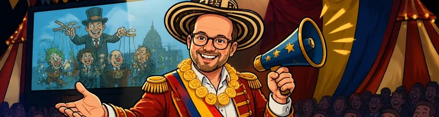 Daniel Samper presenta "Circombia" en el Teatro Fígaro de Madrid