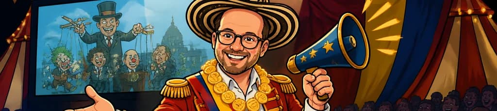 Daniel Samper presenta "Circombia" en el Teatro Fígaro de Madrid