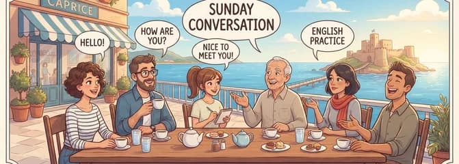Encuentro dominical de conversación en inglés en Santa Cruz