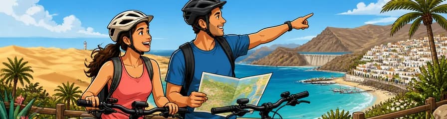 Exploración de Gran Canaria en Bicicleta Eléctrica: Alquiler Flexible de 4 Horas a 7 Días con 80 km de Autonomía