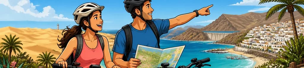 Exploración de Gran Canaria en Bicicleta Eléctrica: Alquiler Flexible de 4 Horas a 7 Días con 80 km de Autonomía