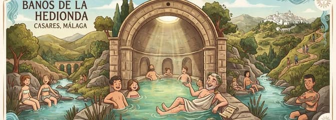 Visita a los Baños de la Hedionda en Casares durante agosto