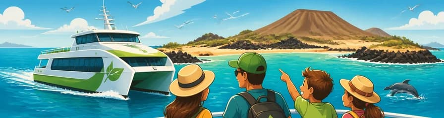 Traslado rápido y ecológico en ferry de ida y vuelta a la Isla de Lobos