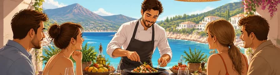 Disfruta la Gastronomía Mediterránea en Vivo con un Chef Privado en Mallorca