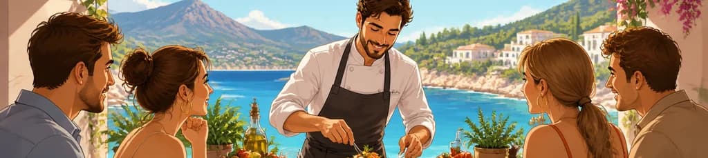 Disfruta la Gastronomía Mediterránea en Vivo con un Chef Privado en Mallorca