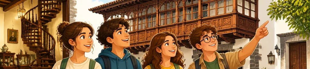 Entrada para estudiantes a la casa-museo La Casa de Los Balcones