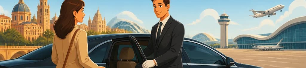 Servicio de Traslado Privado en Business Car desde Valencia hasta el Aeropuerto VLC
