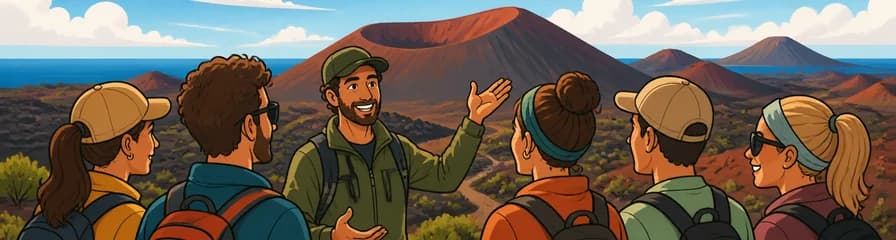 Caminata por el Parque Natural de los Volcanes de Lanzarote en compañía reducida