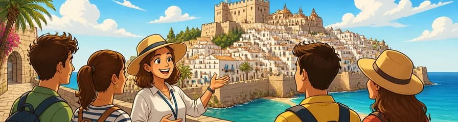 Descubre Peñíscola en una excursión de un día desde Valencia, con acceso al castillo y guía oficial