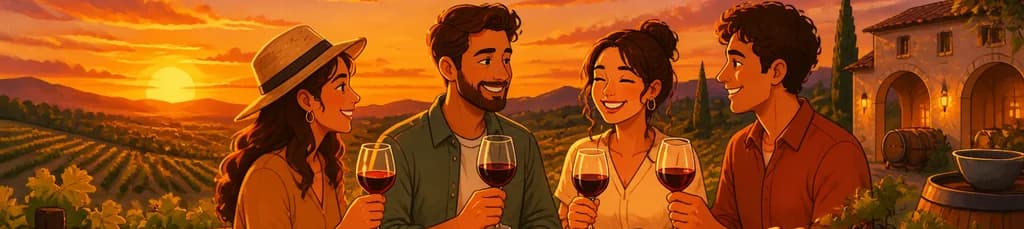 Recorrido por viñedos, degustación de vinos y manjares locales en Requena al atardecer