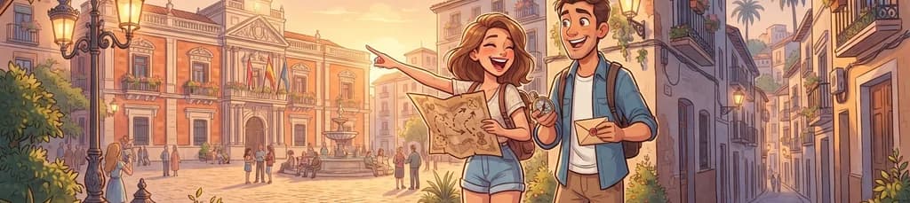 Aventura Romántica: Búsqueda del Tesoro para Parejas en Málaga