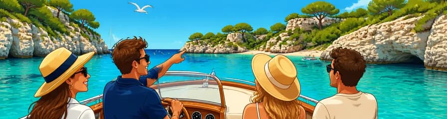 Descubre las Calas de Menorca en un Tour Privado en Barco Express de 2 Horas