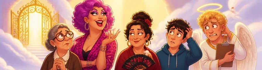 Última planta: La comedia celestial que te hará reír en el Teatro Lara
