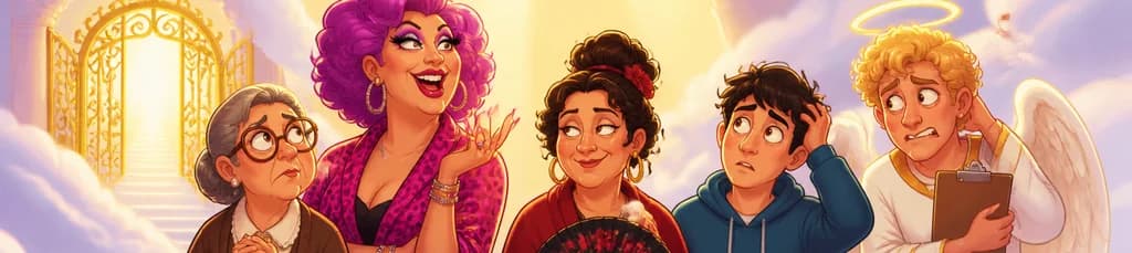 Última planta: La comedia celestial que te hará reír en el Teatro Lara