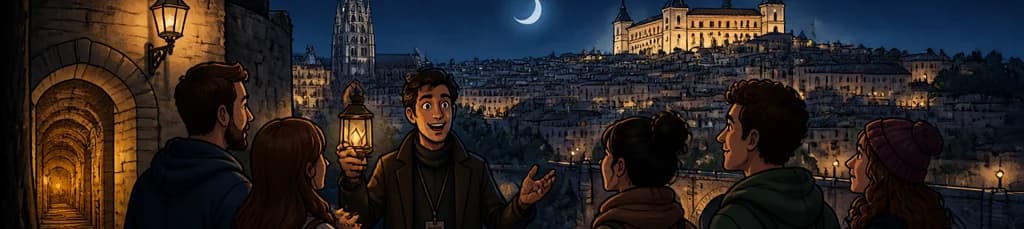 Experimenta el recorrido nocturno guiado por el Toledo más mágico