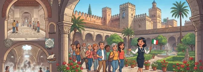 Recorrido guiado en italiano por el Alcázar de Córdoba