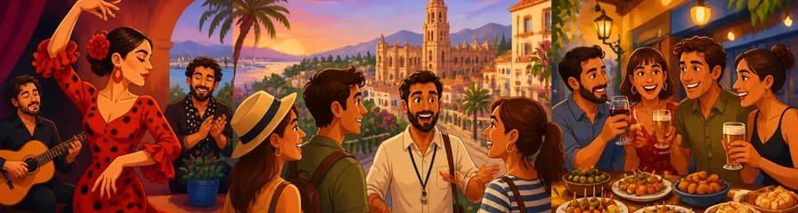 Descubre Málaga: el tour definitivo de flamenco y tapas