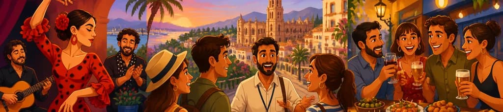 Descubre Málaga: el tour definitivo de flamenco y tapas