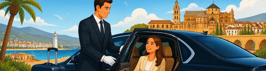 Servicio de traslado privado con chófer entre Motril y Córdoba