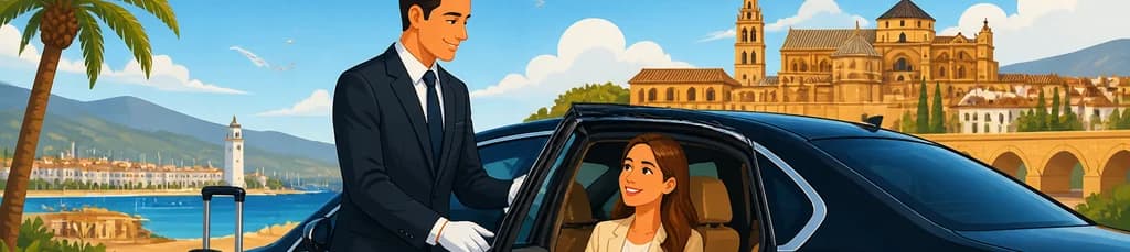 Servicio de traslado privado con chófer entre Motril y Córdoba