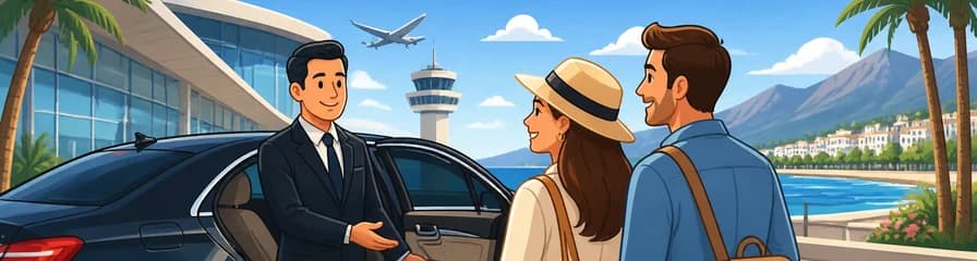 Servicio de traslado privado desde el aeropuerto de Málaga