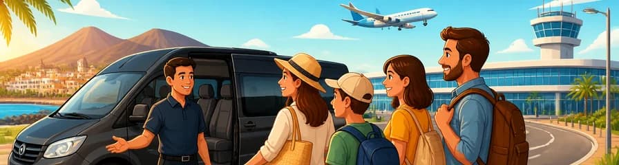 Servicio de traslado privado: de Vecindario al aeropuerto de Las Palmas (LPA) en Gran Canaria