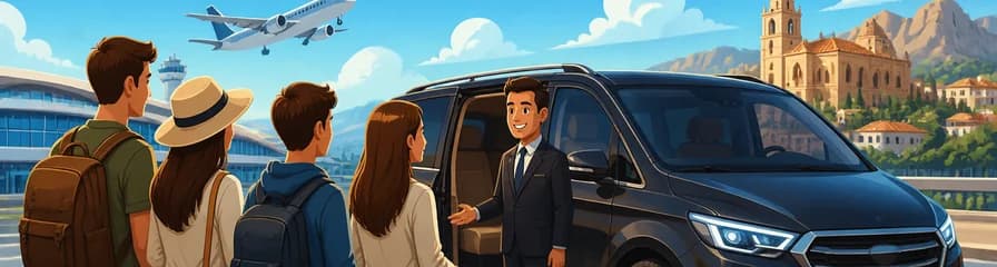 Servicio de traslado privado desde el aeropuerto de Málaga (AGP) hacia Antequera