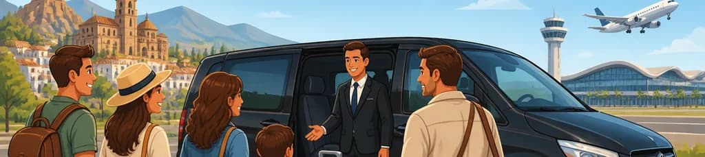 Servicio de traslado privado: de Antequera al aeropuerto de Málaga (AGP)