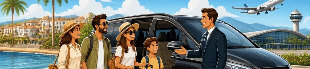 Servicio de traslado privado: de Caleta de Vélez al Aeropuerto de Málaga (AGP)