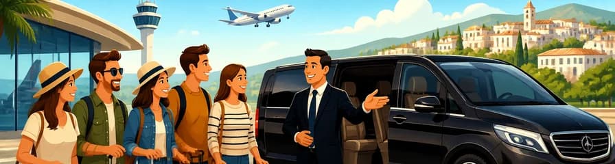 Servicio de traslado privado: del aeropuerto de Málaga (AGP) a Campanillas