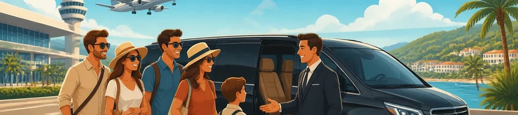 Servicio de traslado privado desde el Aeropuerto de Málaga (AGP) con destino al Club La Costa