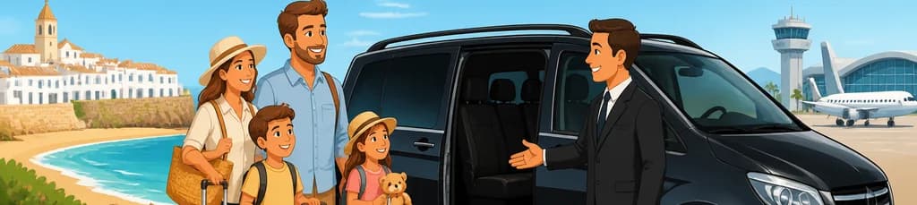 Servicio de traslado privado: de Arcos de la Frontera al aeropuerto de Málaga (AGP)