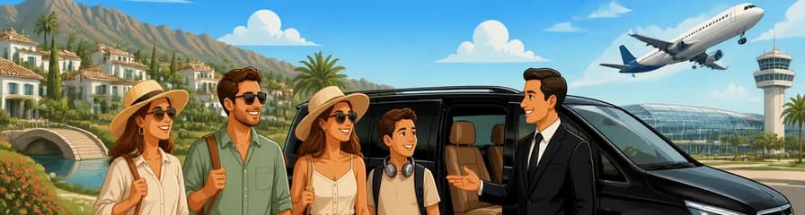 Servicio de traslado privado: de Guadalmina al aeropuerto de Málaga (AGP)