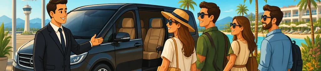 Servicio de traslado privado: del aeropuerto de Málaga (AGP) al Hotel Marbella Beach Resort