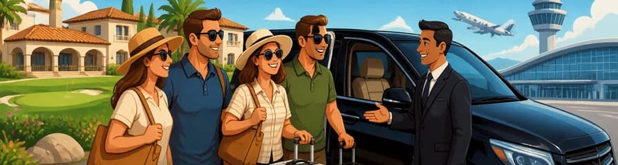 Servicio de traslado privado: de La Cala Golf Resort al aeropuerto de Málaga (AGP)