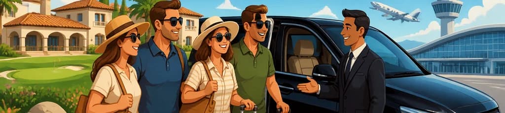 Servicio de traslado privado: de La Cala Golf Resort al aeropuerto de Málaga (AGP)