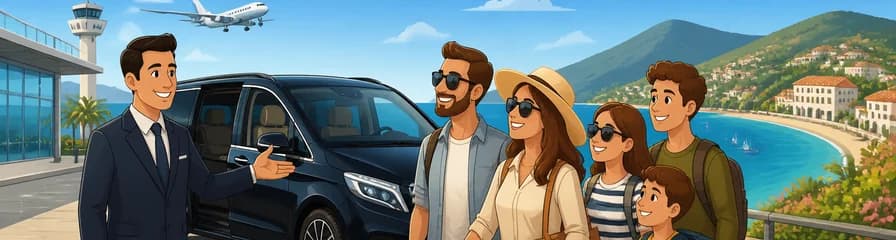 Servicio de traslado privado desde el aeropuerto de Málaga (AGP) con destino a La Herradura