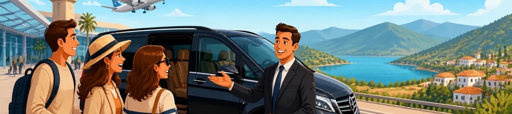 Servicio de traslado privado desde el aeropuerto de Málaga (AGP) con destino a La Viñuela