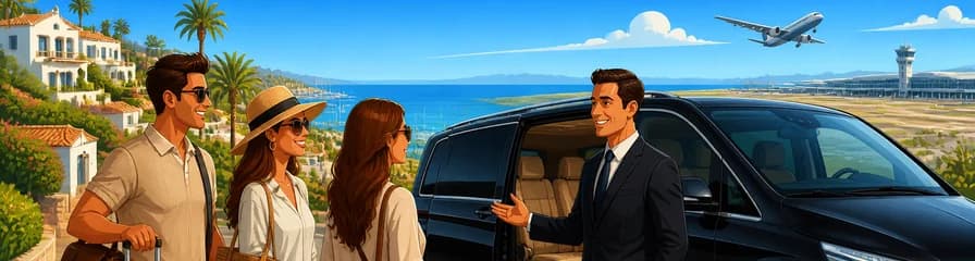 Servicio de traslado privado: de Lomas de Cabopino al aeropuerto de Málaga (AGP)
